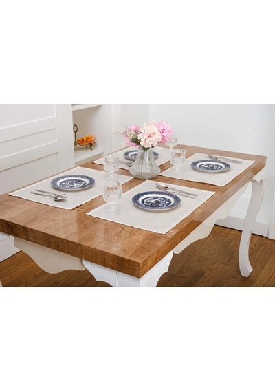 Ayda Jakar Polyester Kumaş Bej Amerikan Servis 34 X 46 Cm Bej 4 Ad. 1388 Bej