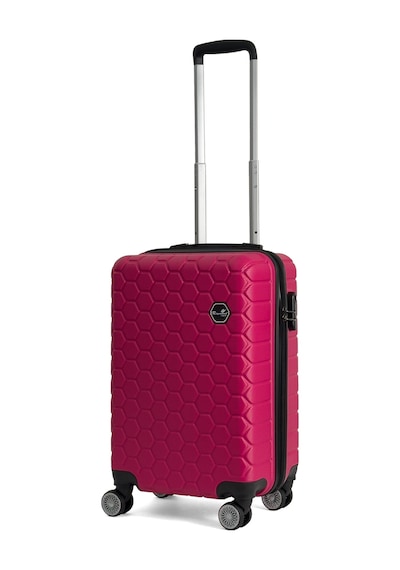 Reymond Luggage Altıgen Abs Seyahat Valizi, Kabin Boy Fuşya