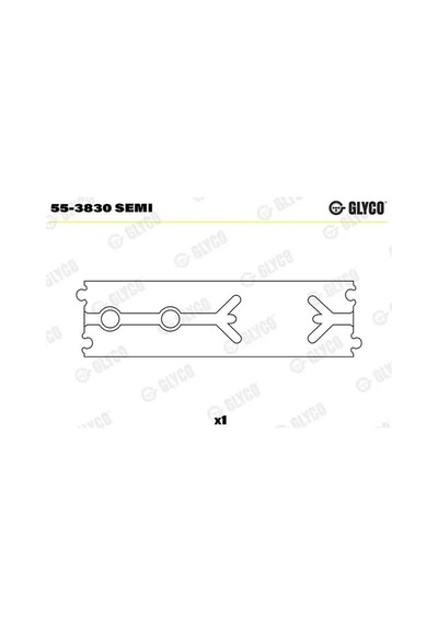 Glyco 553830semı Piston Kol Burcu A6030380150 A6050380050 A6050380250