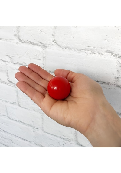 8 Adet Sert Plastik Düğme Yuvarlak Top Kırmızı Dolap Mobilya Mutfak Dolabı Çekmece Kulbu Kulpu Kulplar