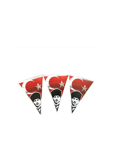 Atalı Üçken Dizili Bayrak