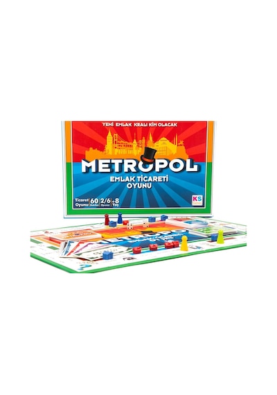 Mey İthalat Ks Games Metropol Emlak Ticaret Oyunu