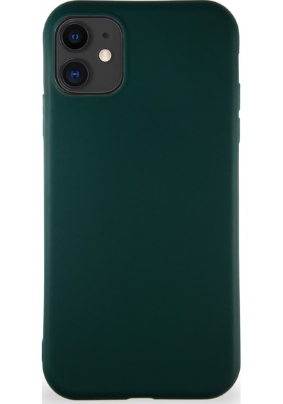 Apple Uyumlu iPhone 11 Kilif Soft Premier Renkli Silikon Kapak 496038995