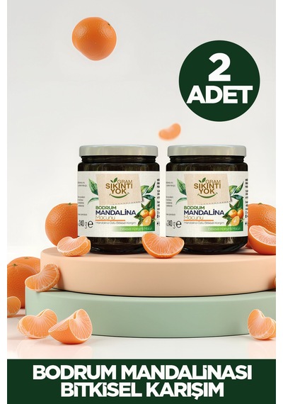 Bodrum Mandalinası Macunu 2 Adet X 240g