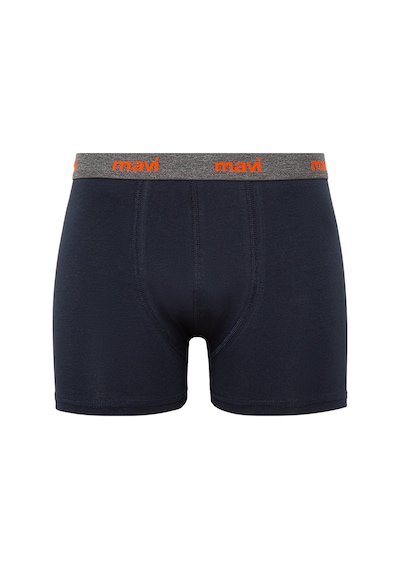 Mavi - Lacivert Basic Boxer 0911178-70492 Lacivert