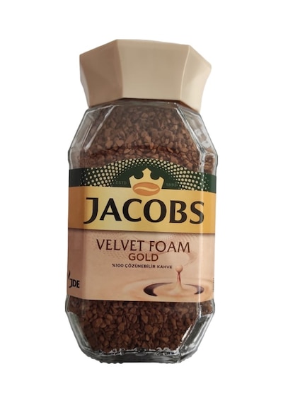 Jacobs Velvet Foam Gold  Çözünebilir Hazır Kahve 100 G
