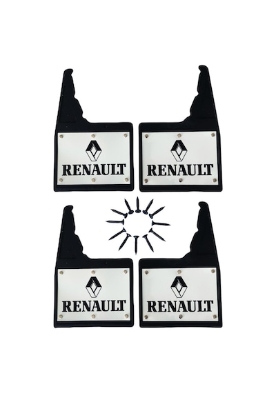 Renault 12 Toros Toros TSW Uyumlu 4 lü Ön-Arka Perçinli Paçalık Tozluk Çamurluk REN1RX024YD