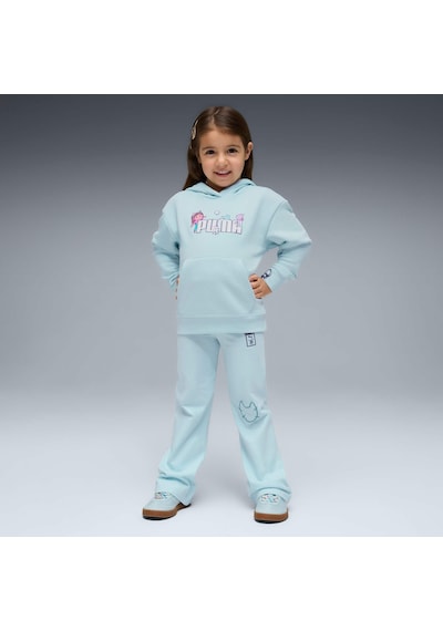 Puma X Gabbys Dollhouse Çocuk Geniş Paça Tayt 634929 48 Mavi