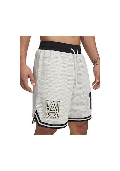 Under Armour Courtside Hoops Short Erkek Basketbol Şortu 1390120-279beyaz Beyaz