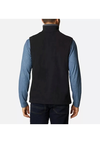Columbia Fast Trek Fleece Vest Erkek Polar Yelek Am1056-009 Siyah