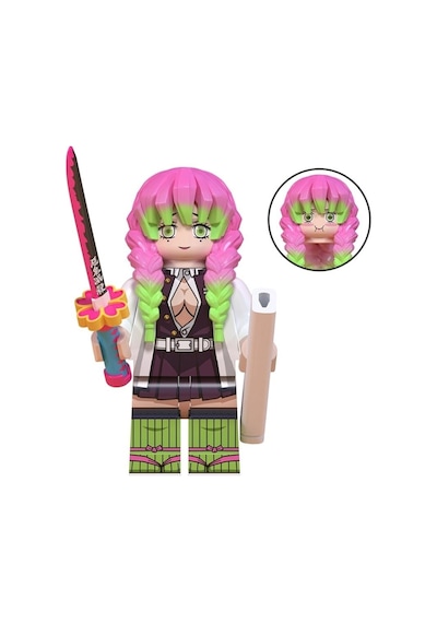 Kanroji Mitsuri Mini Figür Demon Slayer Kimetsu No Yaiba M-295