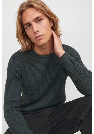 Jack & Jones Jprblumason Knıt Crew Neck Sn Yeşil