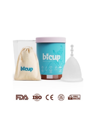 Bicup Regl Kabı Medium + Saklama Kesesi + Sterilizasyon Kutusu