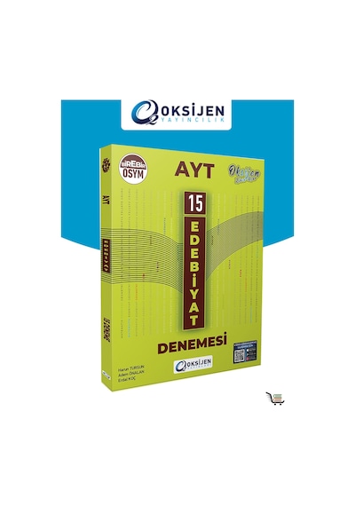 AYT Edebiyat 15 Branş Denemesi -  Oksijen Yayınları
