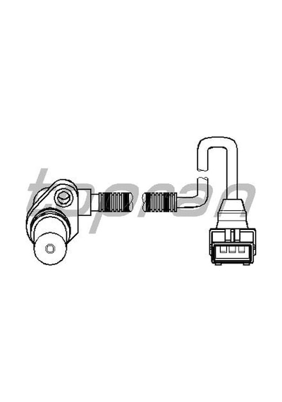 TOPRAN 205893001 Krank Devir Sensörü (Opel: Astra F-Vectra B 1.8I 2.0I 16V)