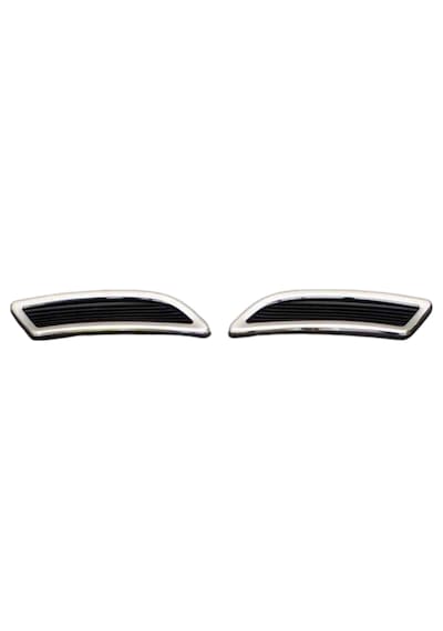 Renault Megane Egzos Çerçevesi - Krom/plastik 2 Parça Hb 2016-2020
