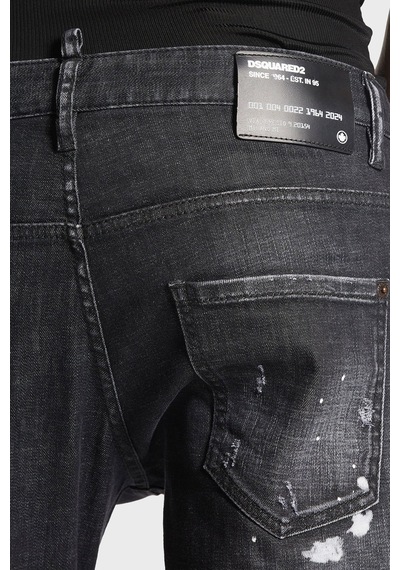 Dsquared2 Erkek Kot Pantolon S74lb1451 S30357 900 Siyah