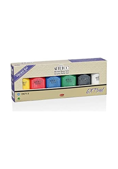 Boya 6x75 Ml Set Canlı Renkler Diğer