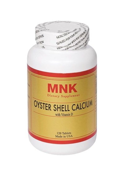 Mnk Oyster Shell Calcium With Vitamin D 120 Tablet