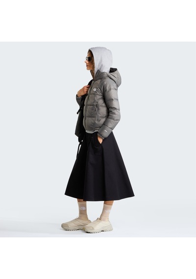 The North Face W Hydrenalite Down Hoodie Kadın Mont-34148 Gri
