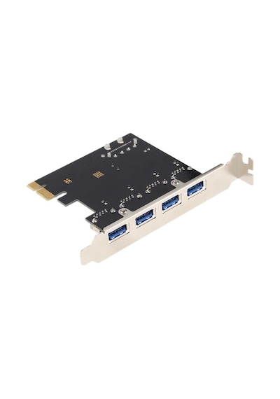 Wozlo 4 Port Usb 3.0 Pci Express Pci-e Çoklayıcı Çoğaltıcı Kart