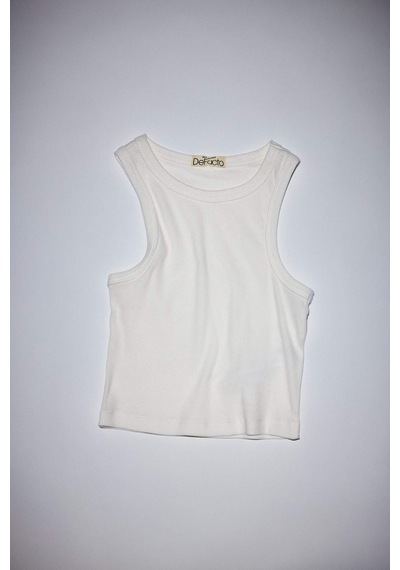DeFacto Fitted Halter Yaka Fitilli Kaşkorse Atlet U0357AZ25SMWT32