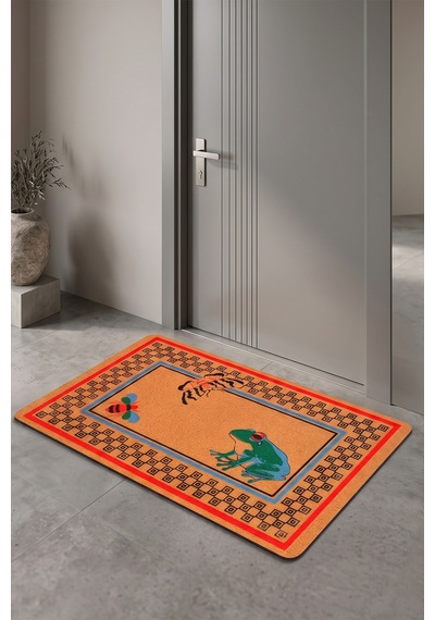 Villadia Home Textile Kapı Önü Paspası Kaymaz Taban Dekoratif Paspas Ev Giriş Antre İç Ve Dış Mekan Paspası 45x70 Cm 28ypycoco