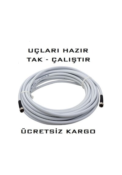 Anten Uydu Kablo Çanak Anten Kablosu Tak Çalıştır