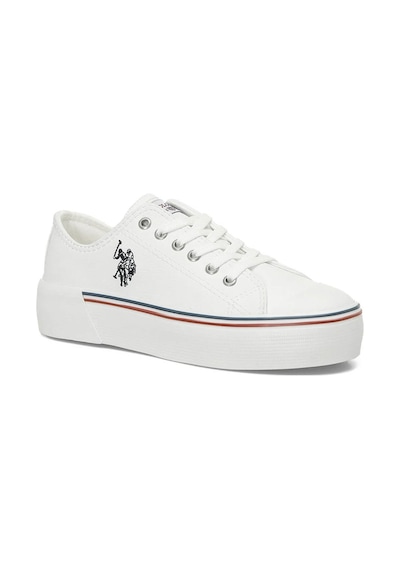 U.s. Polo Assn. Kadın Sneaker Beyaz 101887305 4f Penelope P Wt 4pr 25ks94000207 S9402 Beyaz