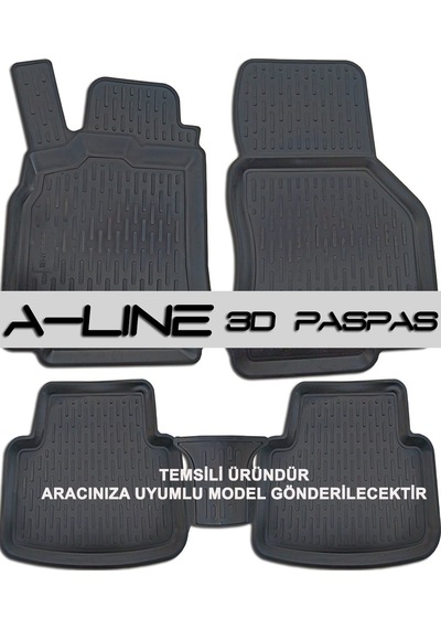 Nıssan X-Traıl 2014+ 3D Havuzlu Paspas