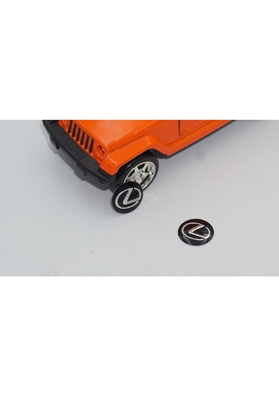 Lexus Oto Anahtar 3M Metal Alaşım Logo 2Li Set