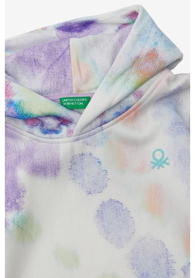 United Colors Of Benetton Kız Çocuk Mor Sweatshirt Mor