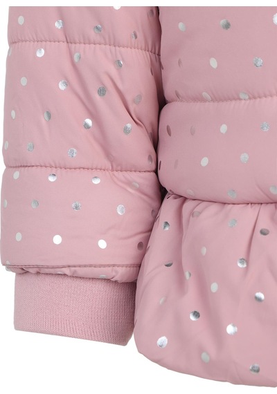Civil Baby Gümüş Puanlı 6-18 Ay Mont - Pembe Koyu Pastel Pembe