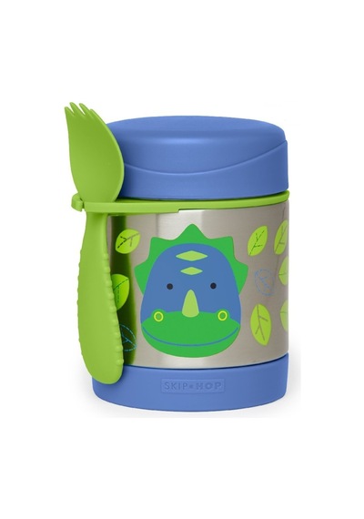 Skip Hop Zoo Dinozor Paslanmaz Çelik Termos 325 ML