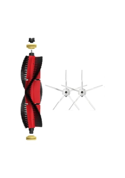 Roborock S5 Max (Beyaz) Uyumlu Ana Fırça Ve Yan Fırça-3 Parça