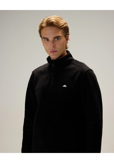 Ellesse 6wm1023-bk Erkek Yarım Fermuarlı Polar Siyah