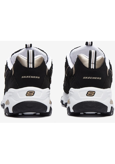 Skechers D'Lites Copper Divine Kadın Siyah Sneakers 13145 Bkrg Siyah Skechers D'Lites Copper Divine Kadın Siyah Sneakers 13145 Bkrg Siyah