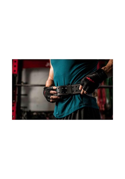 4 Padded Leather Belt Ağırlık Kemeri L