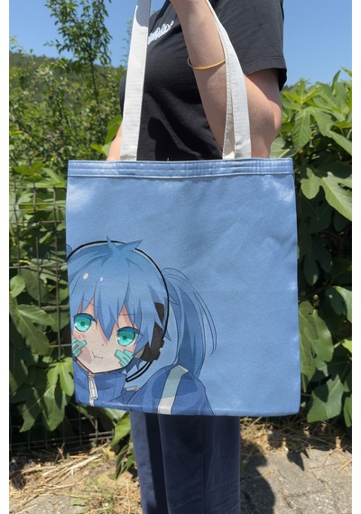 Zipzap Kagerou Project V3 Yazlık Kışlık Çift Taraflı Kanvas Baskı Bez Çanta Anime Çantası
