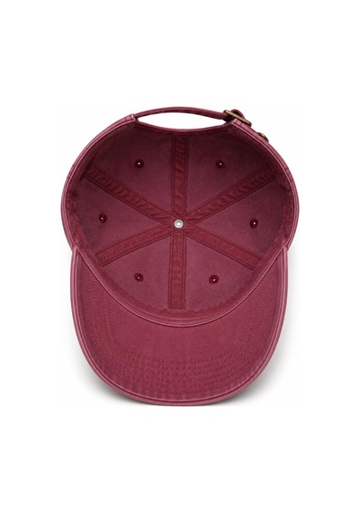Valkyrie Low Battery Bordo Şapka Unisex Vintage Pamuk Ayarlanabilir Baseball Cap Tasarım Şapka