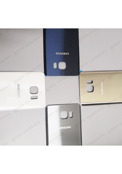 Samsung Uyumlu Galaxy Note 5 N920 Arka Kapak Pil Kapağı Cam + B7000 15Ml