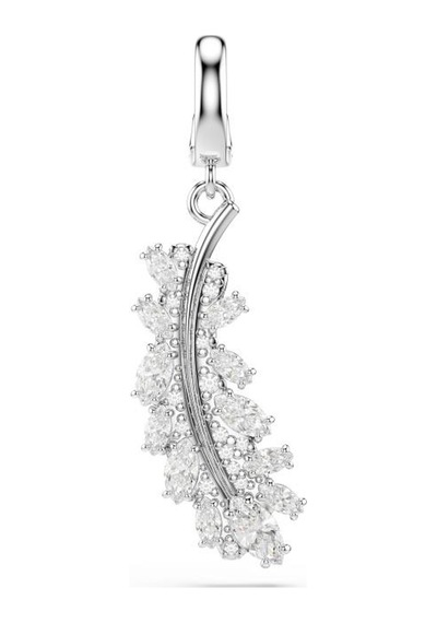 5757739 Swarovski Charm Vıenna:charm Whıte/rhs Metalik
