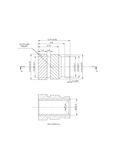 A 651 Pirinç Insert Somun M3X5 75 MM 100 Ad A 651 Pirinç Insert Somun M3X5 75 MM 100 Ad