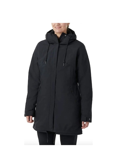 Columbia Here And There Interchange Jacket Kadın 3 İn 1 Uzun Mont Siyah Siyah