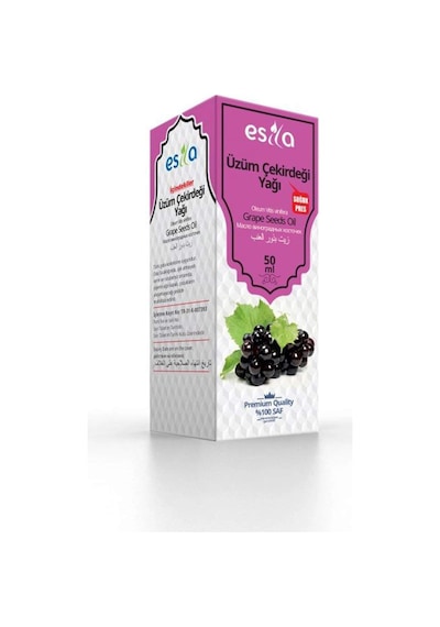 Üzüm Çekirdeği Yağı 50 Ml. 100 G