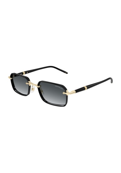 Mont Blanc Mb0483s 001 Erkek Güneş Gözlüğü Siyah