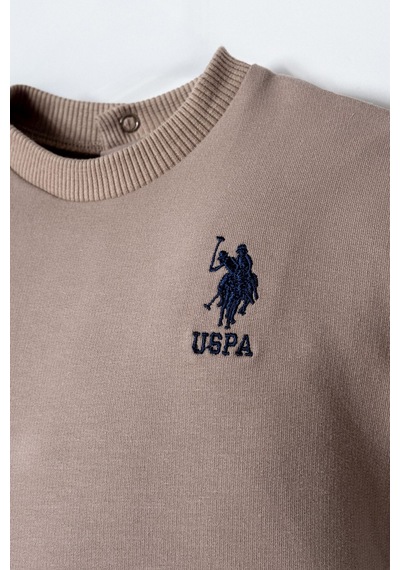 U.s. Polo Assn. Erkek Bebek Kahverengi Takım 5274-50026 kahverengi
