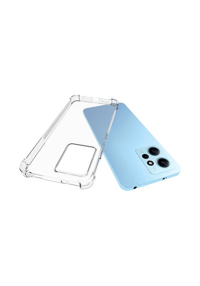 Xiaomi Uyumlu Redmi Note 12 4g Kılıf Zore Kenar Korumalı Nitro Anti Shock Silikon
