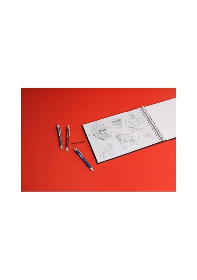 Metallic Kırmızı 0.7 Mm Retro Versatil Kalem İle Fark Yaratın