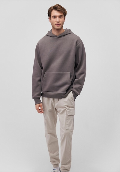Mavi - Kapüşonlu Gri Basic Sweatshirt 0s10275-70096 Gri
